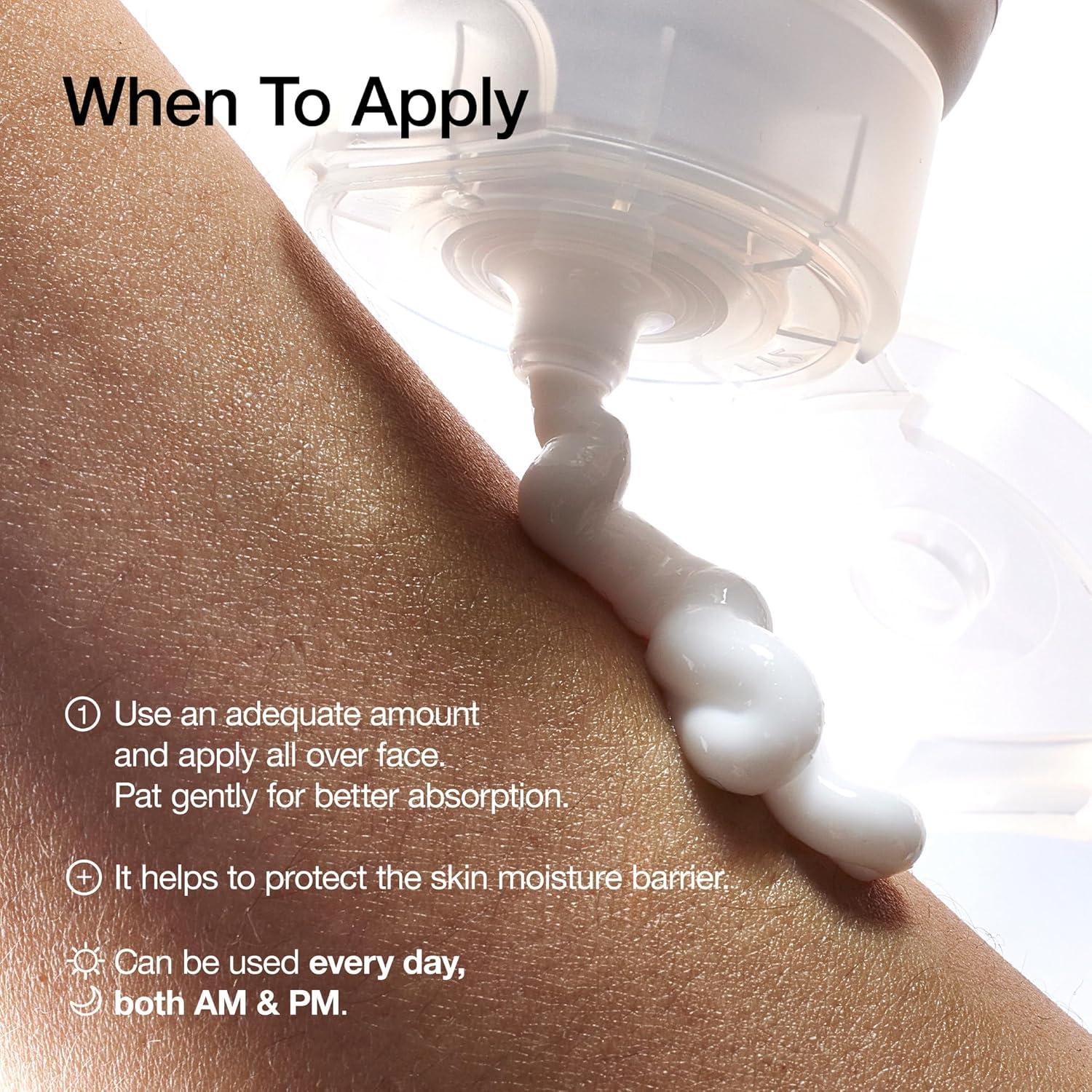 image:imageANUA 3 Ceramide Panthenol Moisture Barrier Cream Hydrating Face Moisturizer for Normal Skin Panthenol Ceramide Centella for Skin Barrier Non Comedogenic Korean Skincare 100ml 338 fl oz