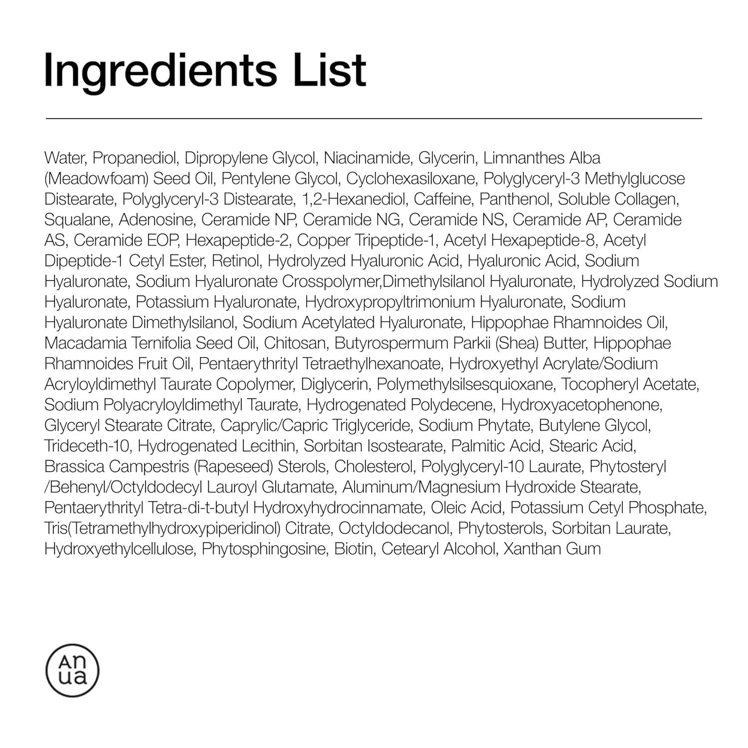 image:imageANUA Retinol 01 Caffeine Revitalizing Eye Cream Under Eye Cream For Hydration Glow Up Eye Contour Niacinamide Retinol For Face Night Cream For Eye Care Korean Skin Care 30g105oz