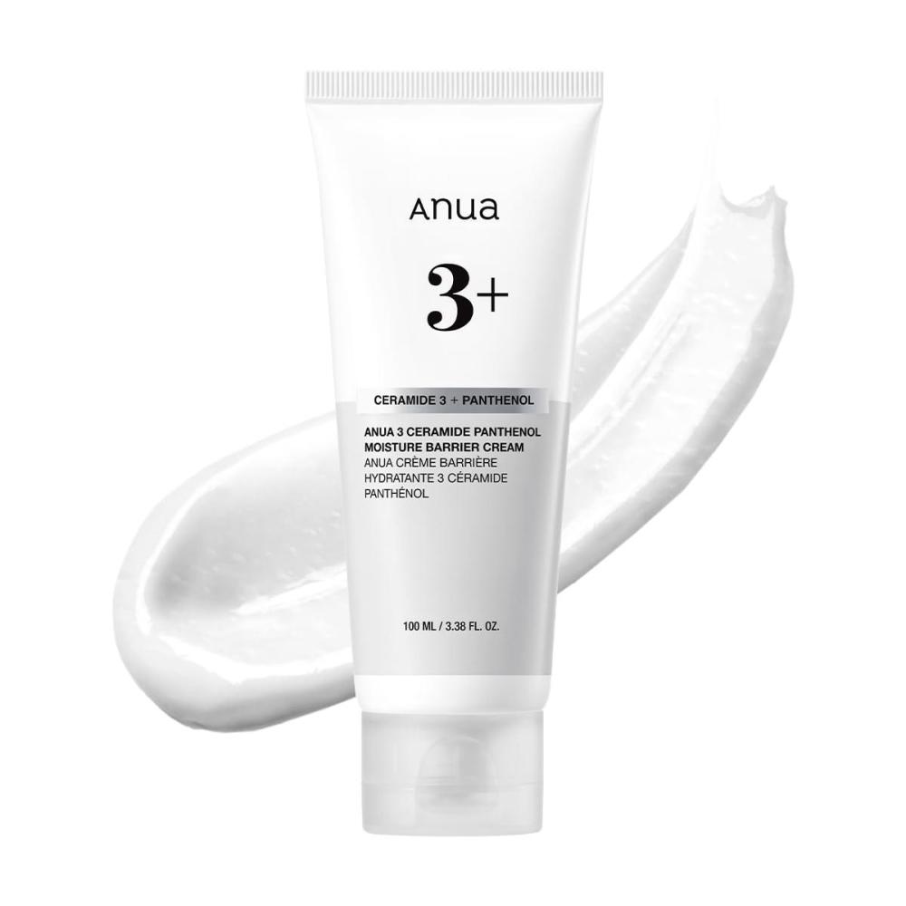 image:imageANUA 3 Ceramide Panthenol Moisture Barrier Cream Hydrating Face Moisturizer for Normal Skin Panthenol Ceramide Centella for Skin Barrier Non Comedogenic Korean Skincare 100ml 338 fl oz