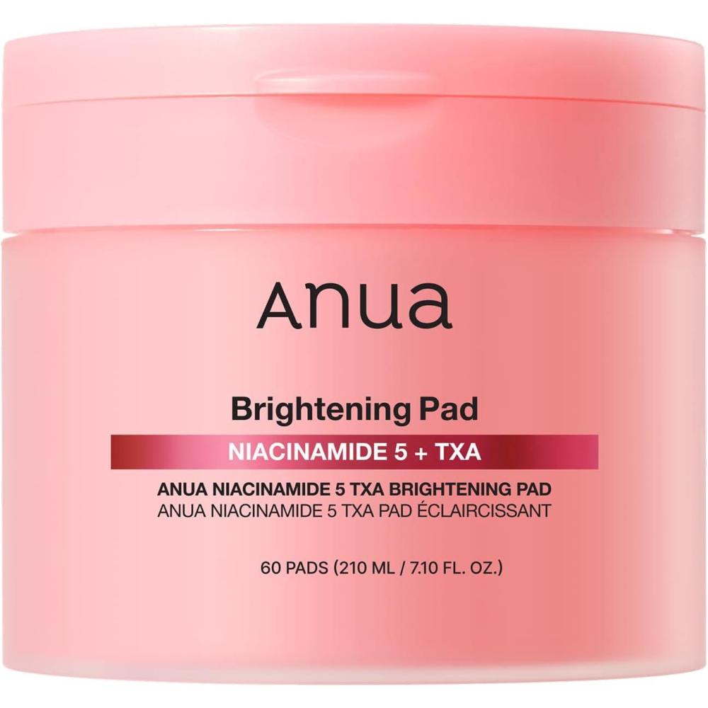 image:imageAnua Niacinamide 5 TXA Toner Pads  Hydrating Facial Pad for Daily Care Undereye with Tranexamic acid Korean Skin Care 210ml 60 PadsTXA  Niacinamide