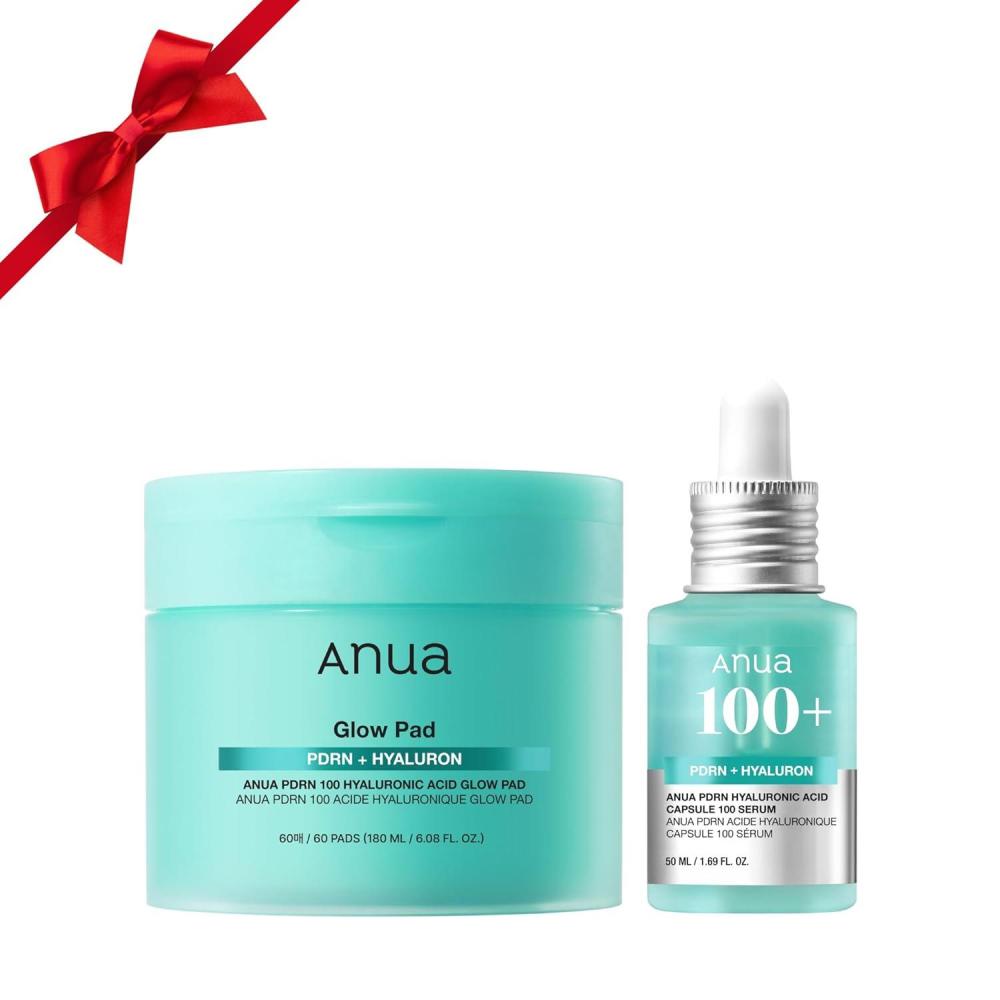 image:imageAnua PDRN Deep Hydrating Prep amp Boost DuoYouthful looking amp Moisture Plumping Synergy Salmon DNA Hyaluronic Acid Mini Sheet mask for Day amp Night Routine Korean skincare set