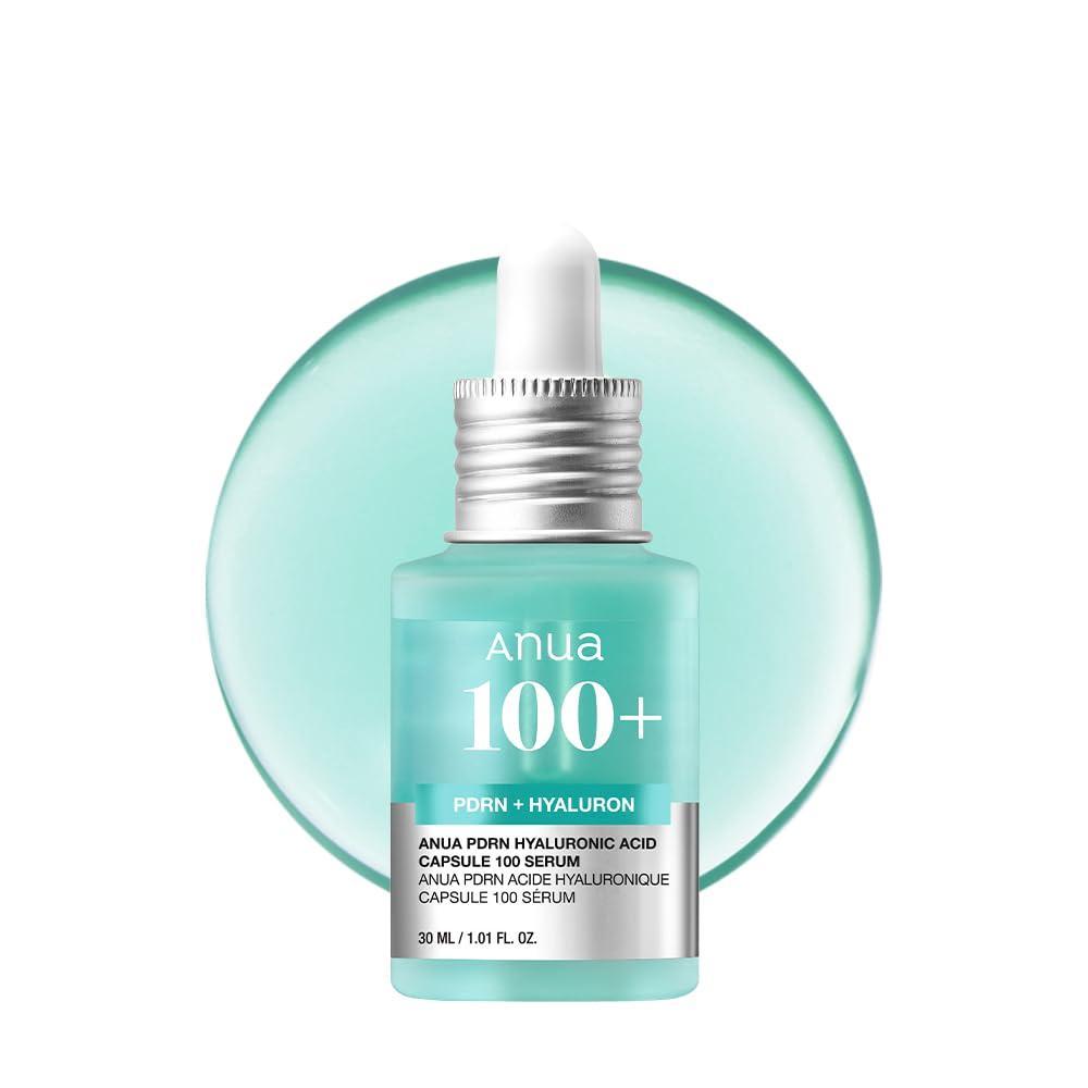 image:imageAnua PDRN Hyaluronic Acid Capsule 100 Serum Radiant Face Serum Hyaluronic Acid Hydration Moisture Plumping effect Natural color Fragrance free Korean Skincare 30ml  101 fl oz101 Fl Oz Pack of 1