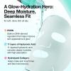 ANUA PDRN Hyaluronic Acid Capsule 100 Serum Mask, everyday glow korean sheet mask with Salmon PDRN, Hyaluronic acid, Collagen, Self home care facial mask for glass skin, Korean skin care (10EA)