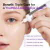 ANUA Retinol 0.1 Caffeine Revitalizing Eye Cream, Under Eye Cream For Hydration, Glow Up Eye Contour, Niacinamide, Retinol For Face, Night Cream For Eye Care, Korean Skin Care (30g/1.05oz)