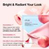 ANUA Rice 70 Glow Collagen Mask, Overnight Face Mask for Glass Skin, Ceramide, Collagen Facial Mask, Skin Moisture Barrier, Tightening Care, Natural Color, Korean Skin Care (38g, 4ea)(Peach)