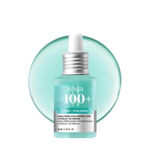 Anua PDRN Hyaluronic Acid Capsule 100 Serum, Radiant Face Serum, Hyaluronic Acid, Hydration, Moisture Plumping effect, Natural color, Fragrance free, Korean Skincare, 30ml / 1.01 fl. oz(1.01 Fl Oz (Pack of 1))