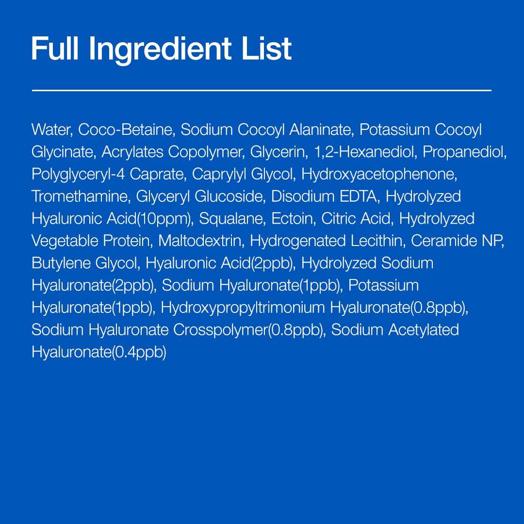 image:imageANUA Moisturizing Gentle Gel Cleanser Hyaluronic Acid Squalane Ceramide Foaming Facial Korean Cleanser pH Balance Daily Hydrating Face Wash Korean Skincare 150ml507fl oz