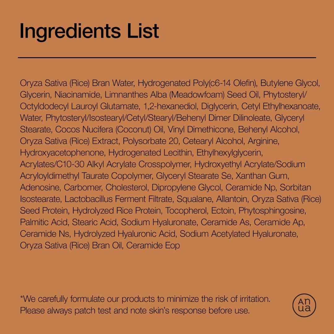 image:imageANUA Rice 70 Intensive Moisturizing Milk Lotion for Deep Hydration and Nourishing Glowy Glass Skin Rice Water Niacinamide Ceramides Lightweight Korean Skincare 150ml 507 floz