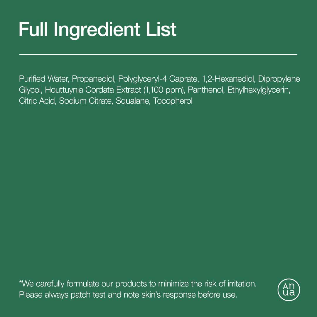 image:imageANUA Heartleaf Low pH Deep Cleansing Water Micella Water Panthenol Squalane Makeup Remover for Sensitive Skin Korean Skin Care 500g 1763 oz