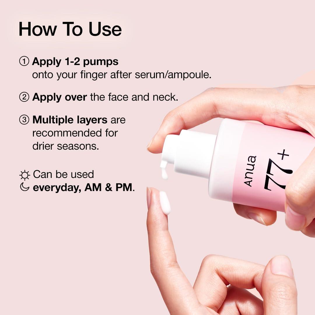 image:imageANUA Peach Niacin Conditioning Lotion Face Moisturizer with Vitamin B12 Ceramide Panthenol Hyaluronic Acid Lightweight Korean Skin Care for Glass Skin 150ml 507 floz