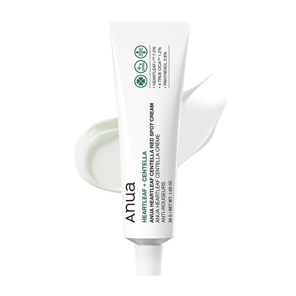 image:imageAnua Heartleaf Centella Red Spot Cream Face Moisturizer for Skin Relief Niacinamide Centella Panthenol Spot Treatment for Sensitive Skin Noncomedogenic Korean Skincare 105 oz