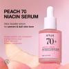 Anua 10% Niacinamide + 4% Tranexamic Acid Serum & Peach 70 Niacinamide Serum for Dull Skin, Skin Barrier, Fragrance-Free, Korean Skincare