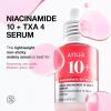 Anua 2% BHA + 10% Niacinamide Skin Booster Duo – 10% Niacinamide + 4% Tranexamic Acid Serum for Dull Skin, Gentle Exfoliating Toner, Salicylic Acid, for pore Control, Korean Skincare set