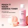 Anua Peach 77 Niacin Essence Toner 250ml / Brightening Toner for Face, Niacinamide, Panthenol, Ceramides, Facial Toner for Glass Skin, Korean Skin Care (8.45 fl.oz.)