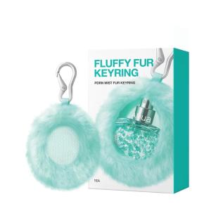 ANUA PDRN Collagen Glow Facial Serum Spray, Fur Keyring, Mini Makeup Friendly Products, Dewy Glass Finish with Cute Face mist with Keychain, Only Keychian Include, Stocking Stuffers For Women